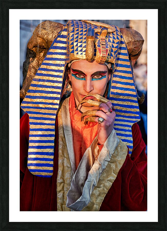 Venice Italy. The Carnival Picture Frame print