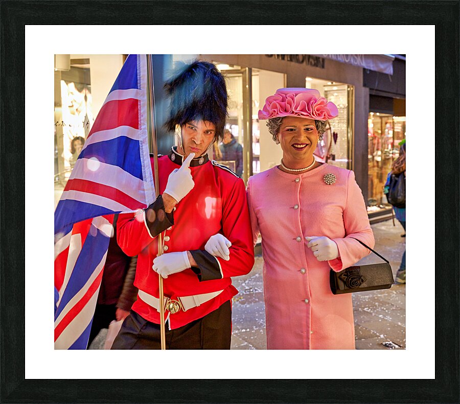 Venice Italy. The Carnival Picture Frame print