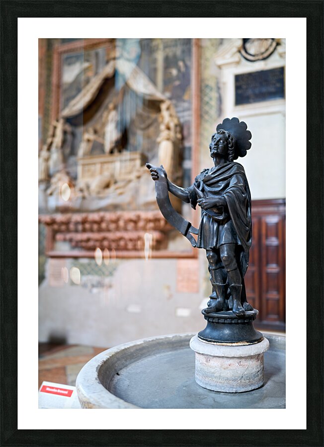 Verona Veneto Italy. San Fermo Maggiore Church Picture Frame print