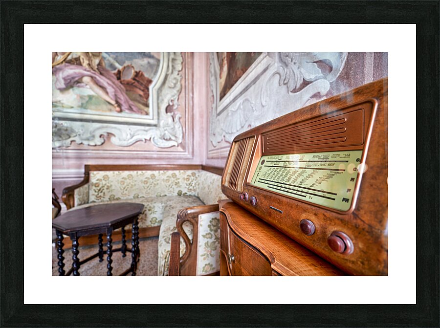 Vicenza Veneto Italy. The interiors of the Villa Valmarana ai Nani frescoed  by Giambattista and Giandomenico Tiepolo Picture Frame print