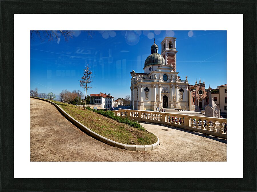 Vicenza Veneto Italy. The Church of St. Mary of Mount Berico Picture Frame print