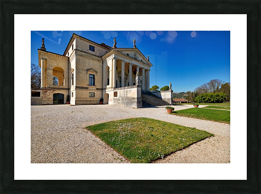 Vicenza Veneto Italy. Villa La Rotonda designed by Andrea Palladio. Picture Frame print