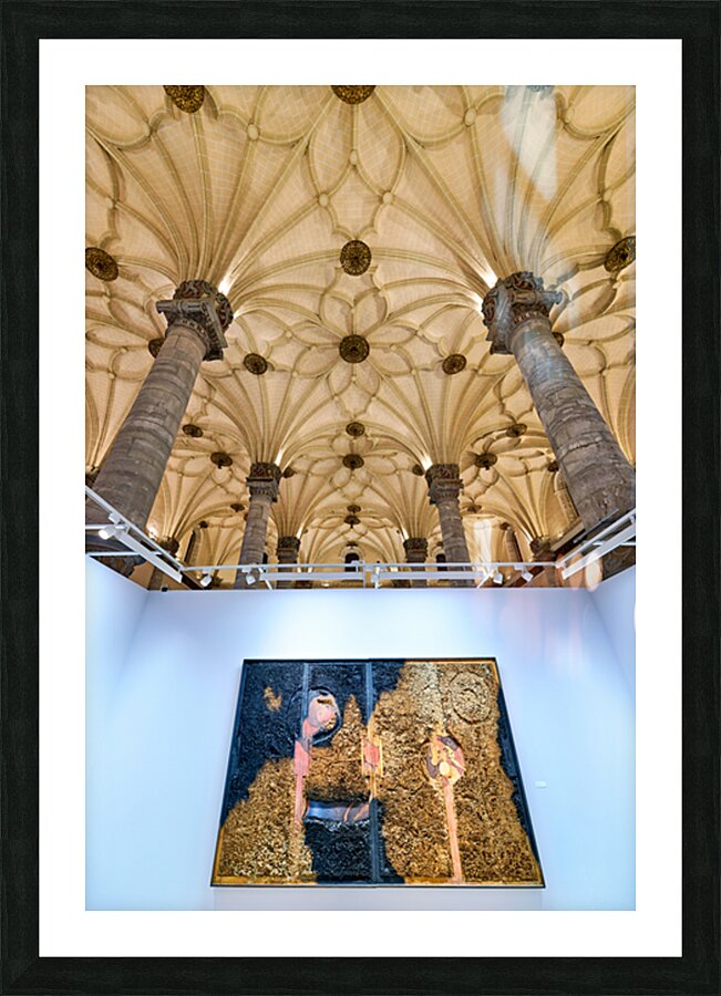 Zaragoza. Saragossa. Aragon. Spain. Sala de Exposiciones La Lonja Picture Frame print