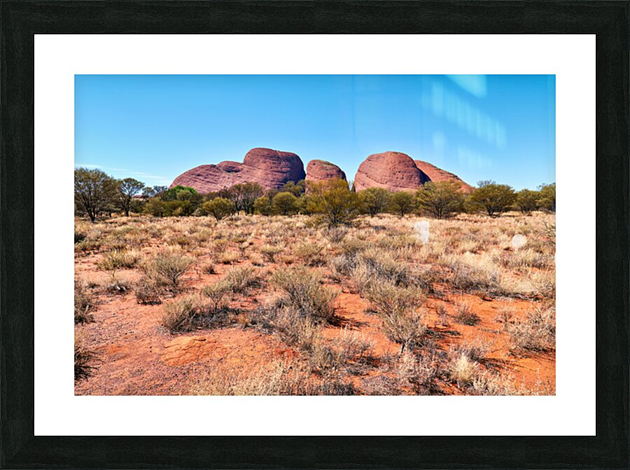 Visit Olgas in Kata Tjuta National Park Australia near Uluru Picture Frame print