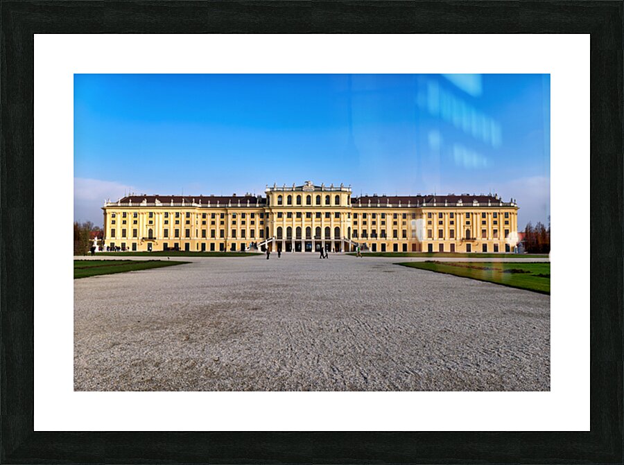 Majestic Schönbrunn Palace Vienna. Picture Frame print