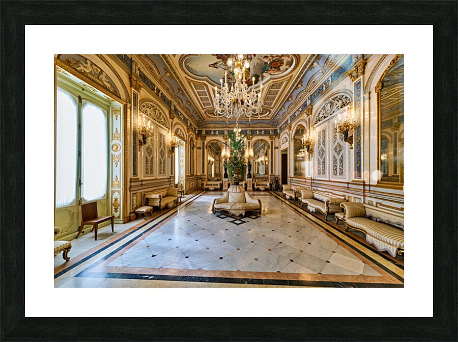 Visit to national museum of ceramics and decorative arts in vale Picture Frame print