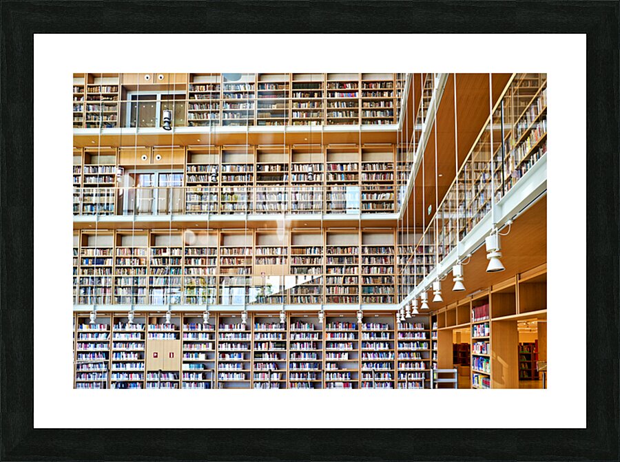 National Library visit at Stavros Niarchos Foundation Cultural C Picture Frame print