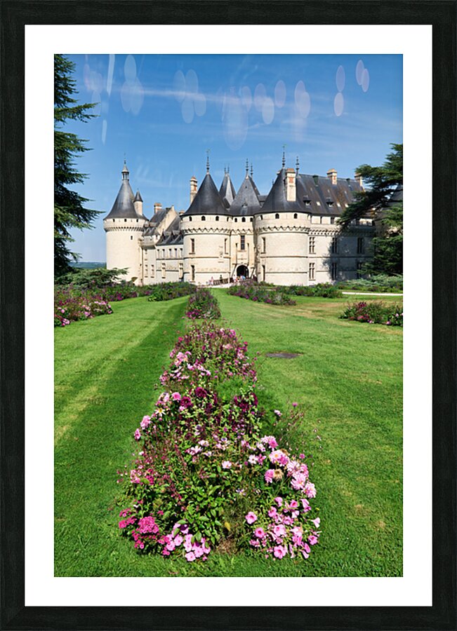 Explore the beauty of Chateau de Chaumont sur Loire in Chaumont  Picture Frame print