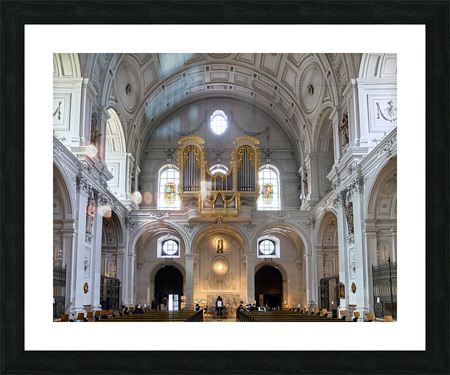 Visit to st. michael church in munich bavaria germany Picture Frame print