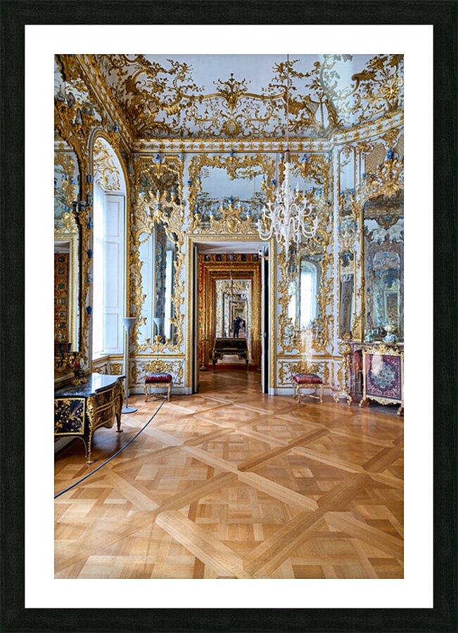 Explore the beauty of the Residenz Residence Palace in Munich Picture Frame print