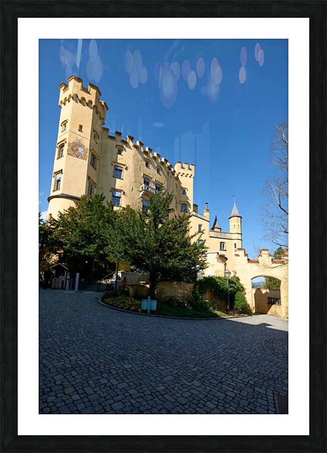 Hohenschwangau castle along the Romantic Road in Bavaria German Picture Frame print