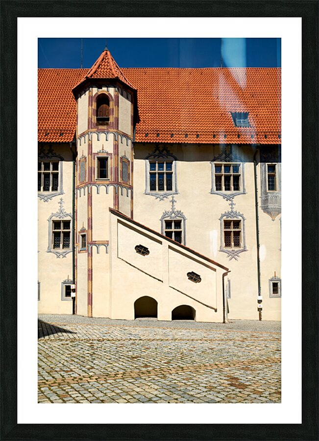 Visit Fussen and explore the High Castle along the Romantic Road Picture Frame print