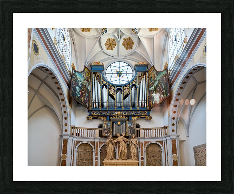 Visit St. Annes Church in Augsburg along the Romantic Road in B Picture Frame print