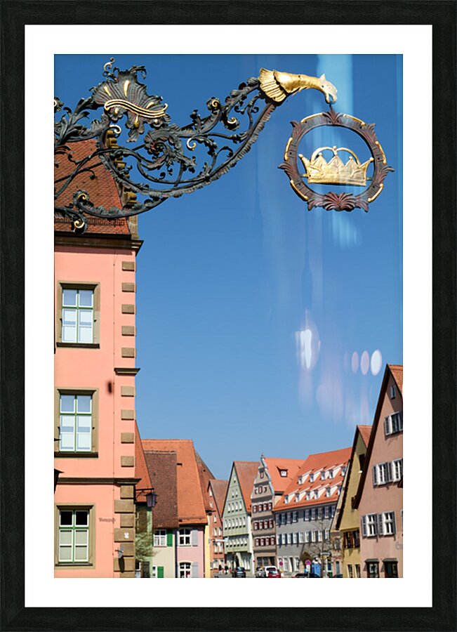 Exploring dinkelsbuhl on the romantic road in germany Picture Frame print