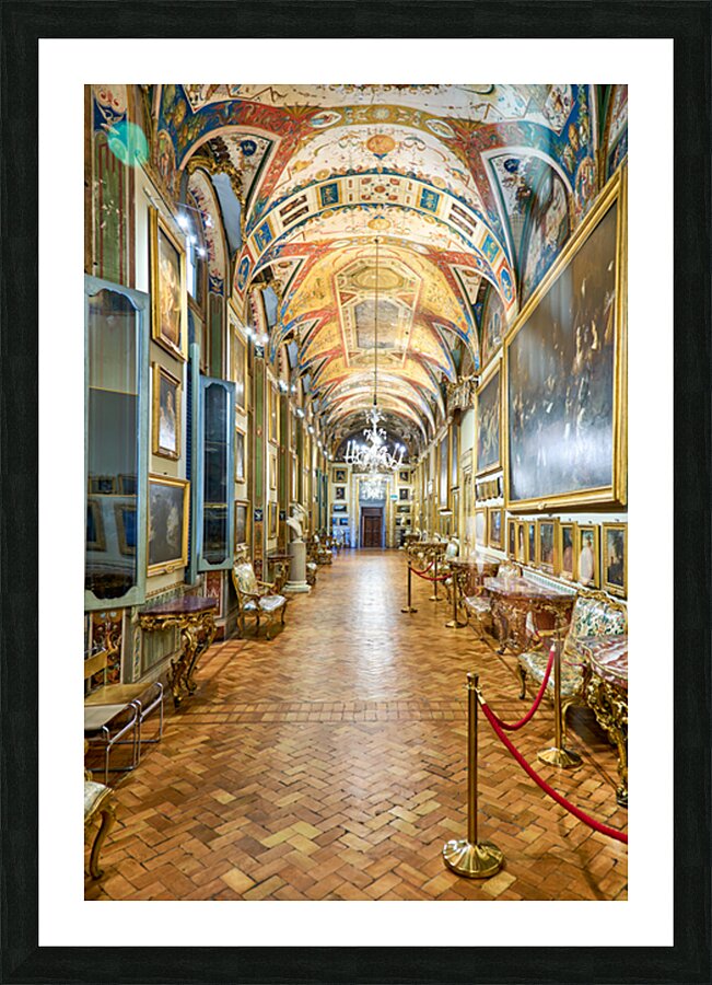 Doria Pamphilj Gallery shows art in Palazzo Doria Pamphilj in Ro Picture Frame print