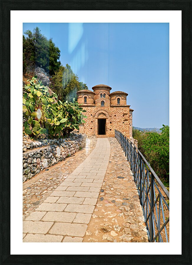 Historic Byzantine church at Cattolica di Stilo in Calabria Ital Picture Frame print