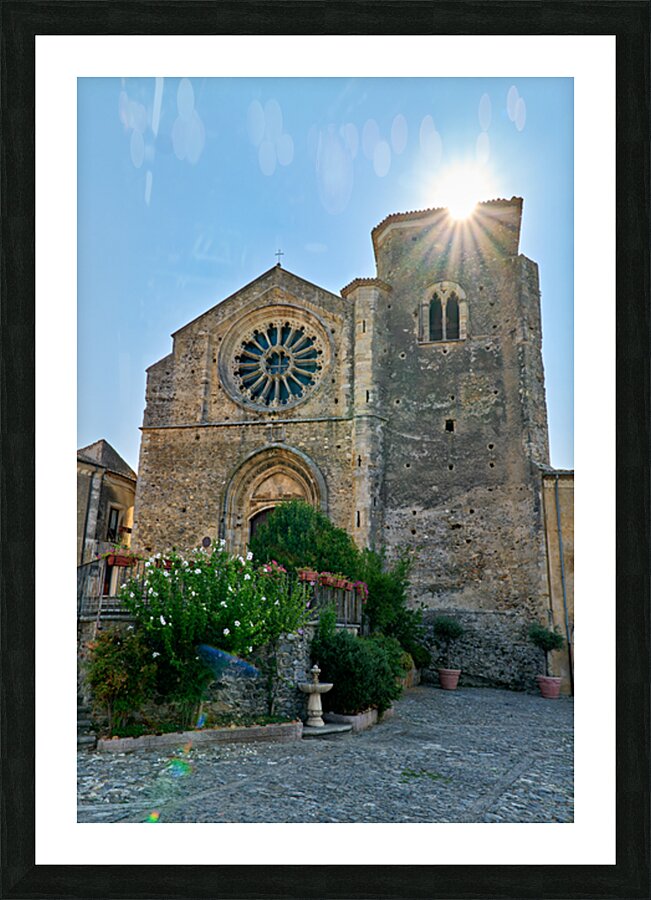 Gothic church of Santa Maria della Consolazione in Altomonte Cal Picture Frame print