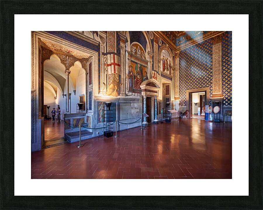 Museums in Palazzo Vecchio present art and history in Florence Picture Frame print