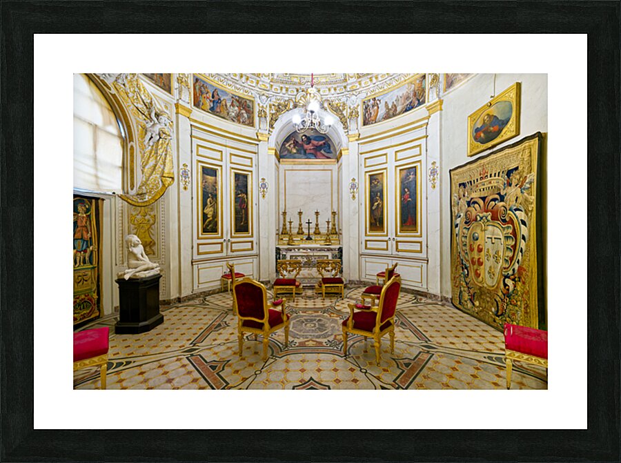 Exploring the palatine gallery in palazzo pitti florence tuscany Picture Frame print