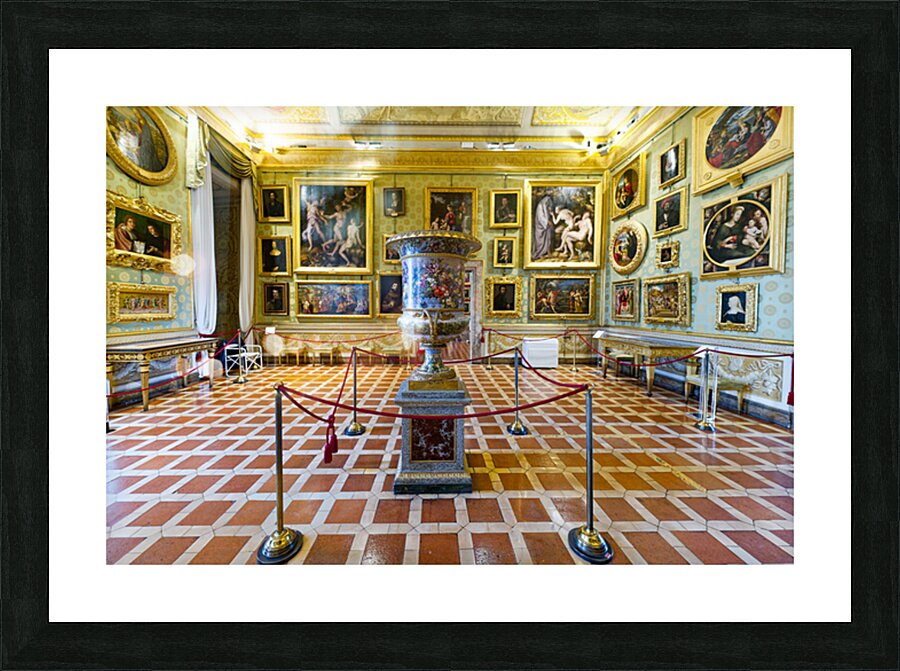 Visit Palazzo Pitti in Florence and see art in the Palatine Gall Picture Frame print