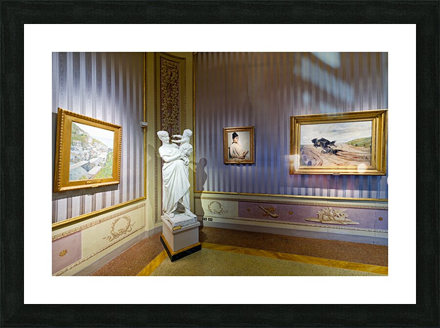 Explore art at the Palatine Gallery in Palazzo Pitti Picture Frame print