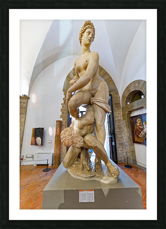 Florence artwork depicts victory over Pisa in museum Picture Frame print