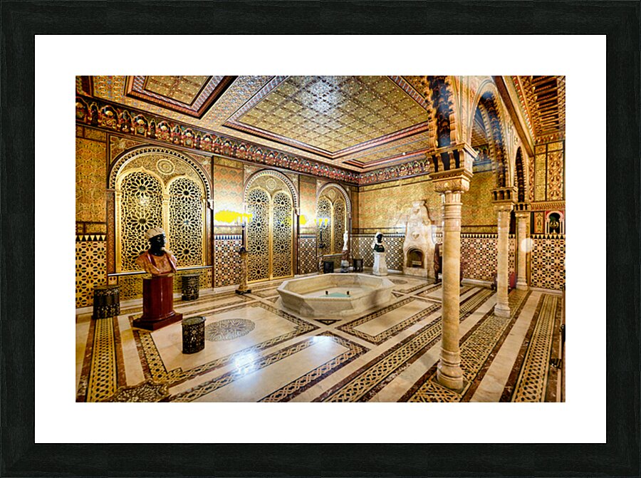 Exploring lions bridge in st. petersburg Picture Frame print