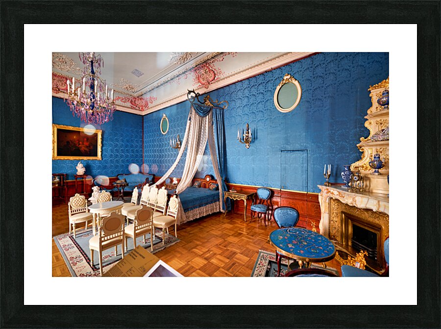Exploring the Yusupov Palace interior in St. Petersburg Picture Frame print