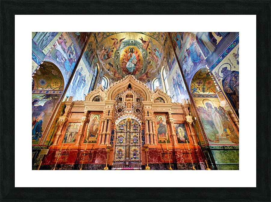 Exploring st. petersburgs church of the savior blood Picture Frame print