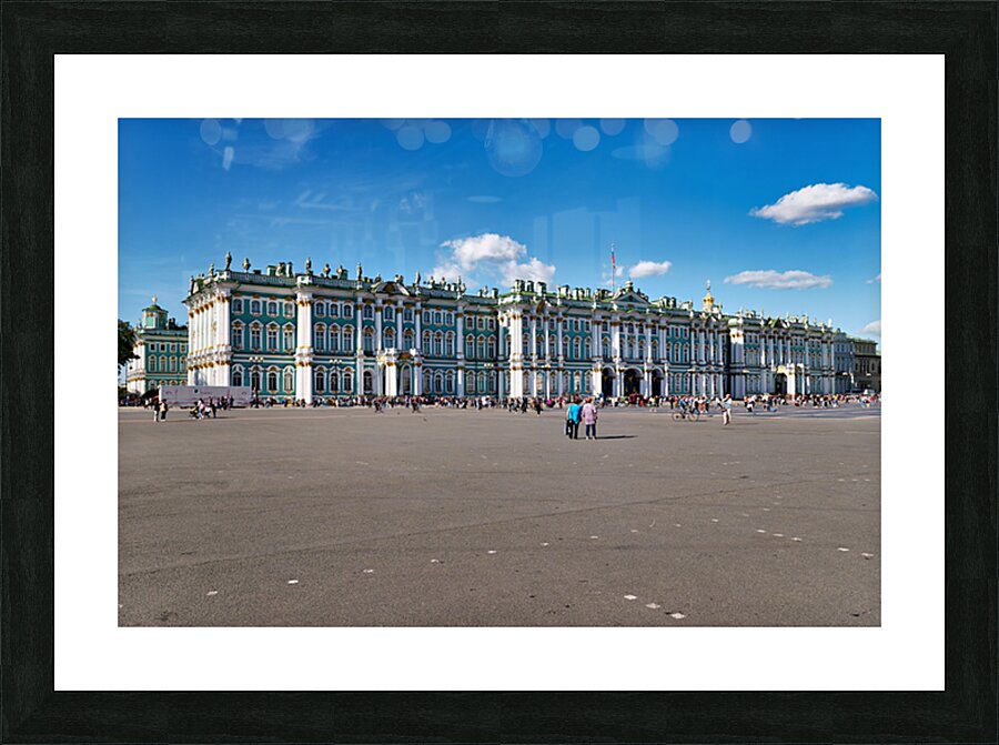 Exploring the winter palace in saint petersburg russia Picture Frame print