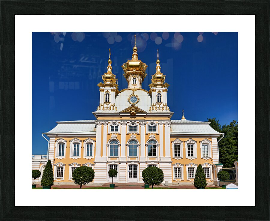 Visit peterhof palace in saint petersburg russia Picture Frame print