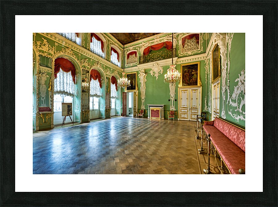 Kazan Cathedral in St. Petersburg shows historical architecture Picture Frame print