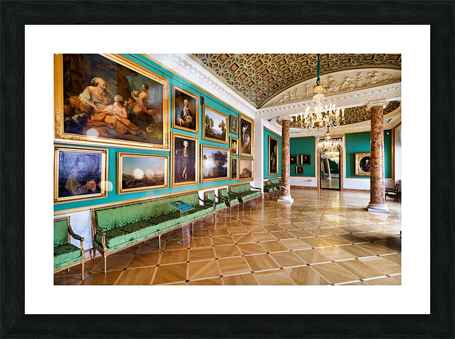 Exploring stroganov palace in st. petersburg russia Picture Frame print