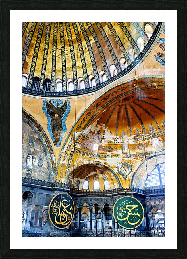 Hagia Sophia: A historic architectural gem in Istanbul Picture Frame print
