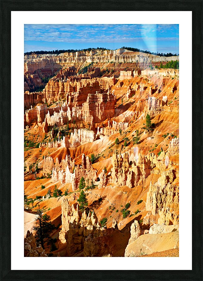 Sunrise at Bryce Canyon National Park offers stunning views Picture Frame print