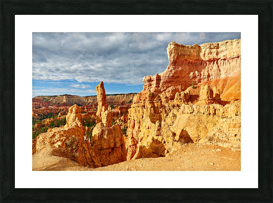 Sunrise view at Bryce Canyon National Park from Sunrise Point Picture Frame print