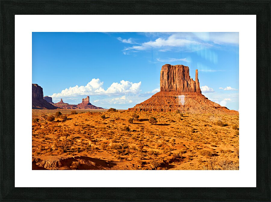 Explore monument valley in the usa national park Picture Frame print