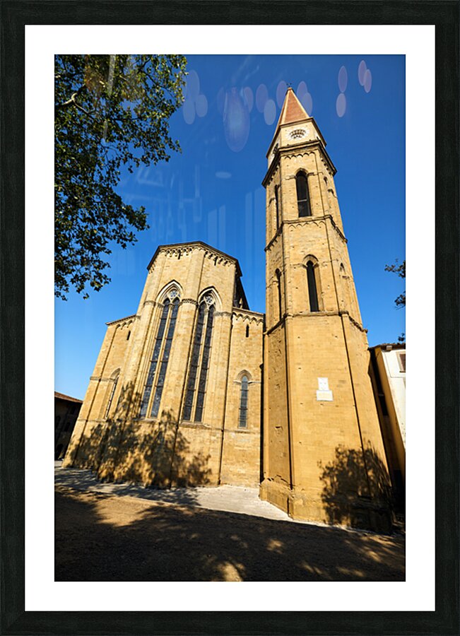 Cattedrale dei Santi Pietro e Donato in Arezzo Tuscany Italy Picture Frame print