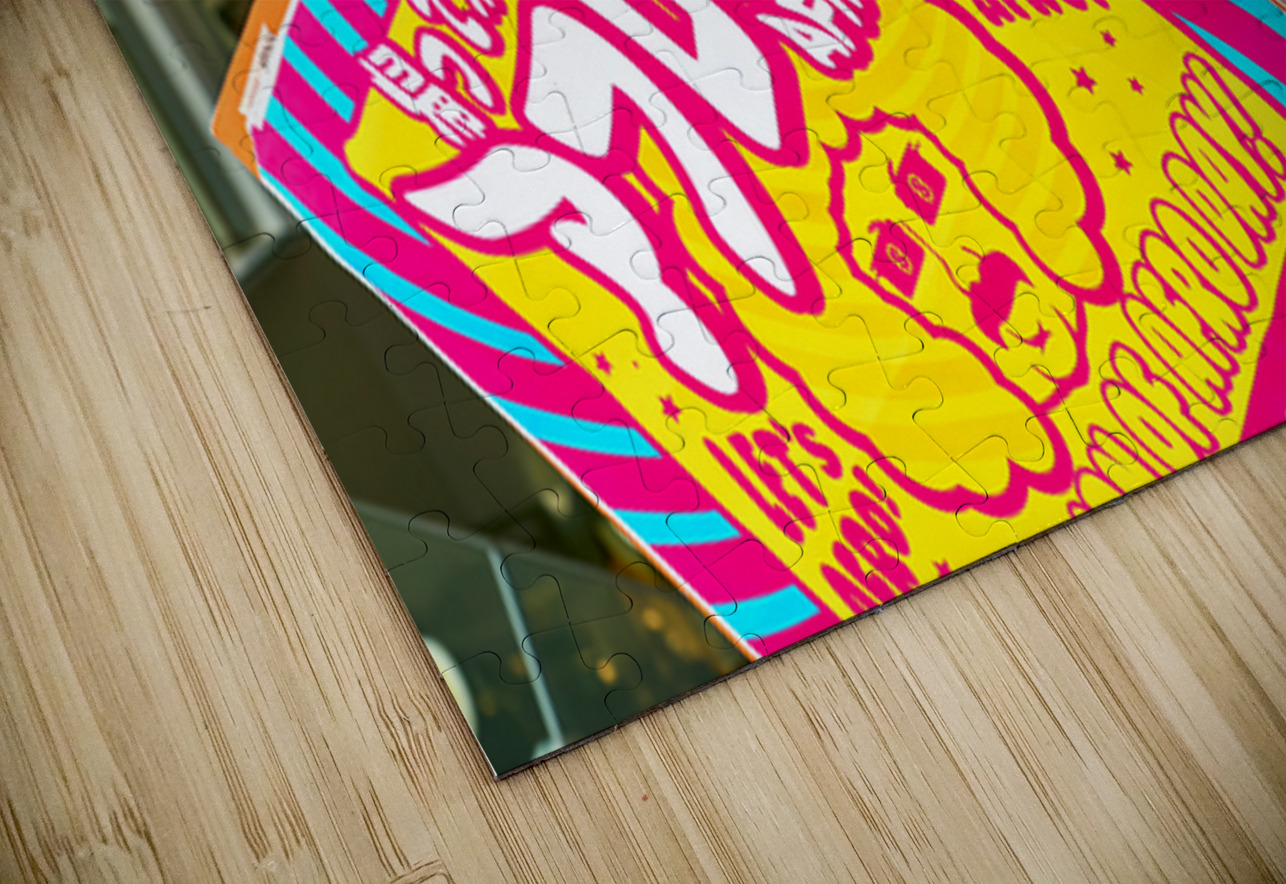 Lolita girl holds sign in Shibuya District of Tokyo during Afro  Puzzle 2