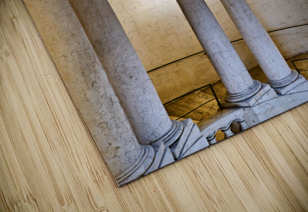 Helicoidal staircase design in Galleria Nazionale dArte Antica Puzzle 2