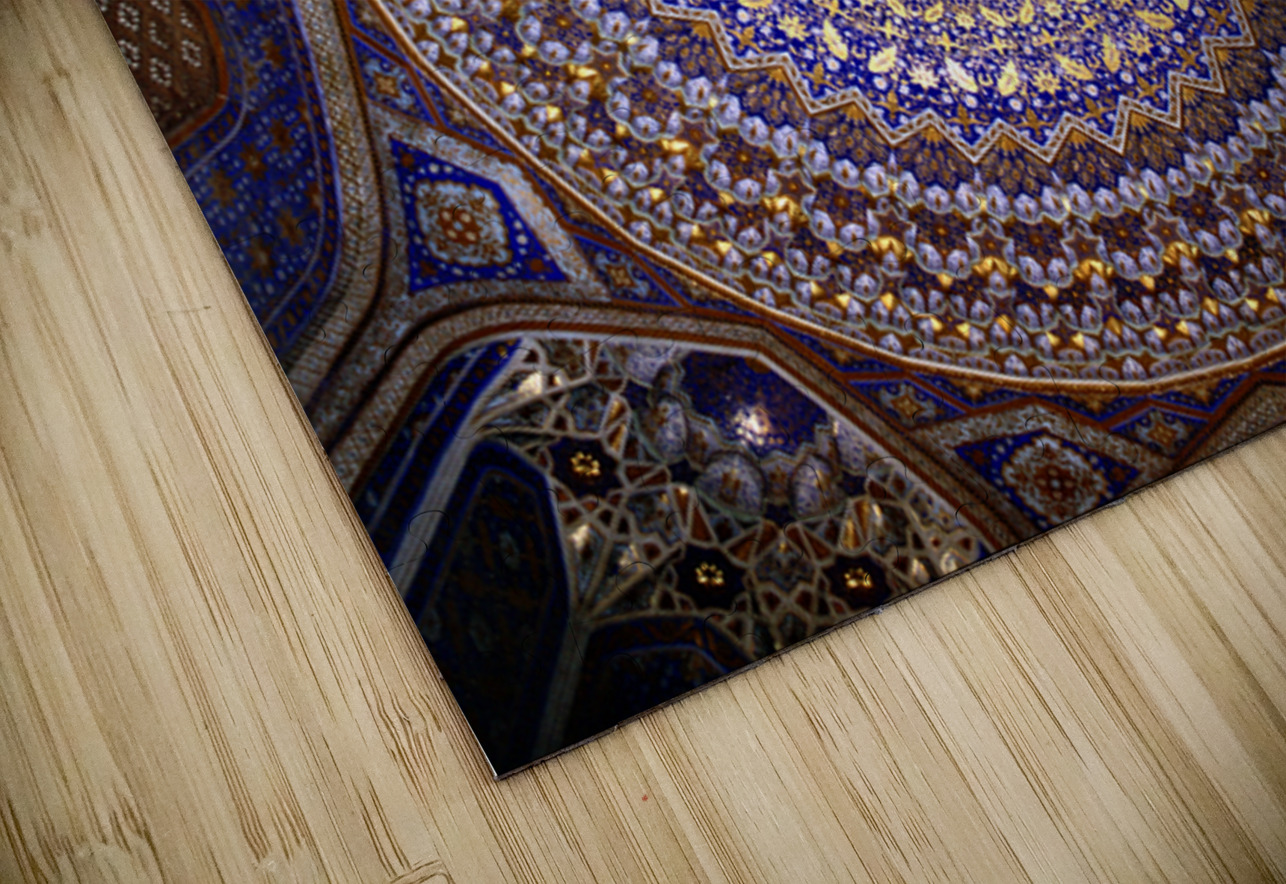 Ceiling design in a Samarkand building Uzbekistan Puzzle 2