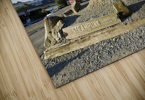 Oamaru New Zealand. Steampunk HQ Art gallery. The Steampunk Engine Marco Brivio puzzle