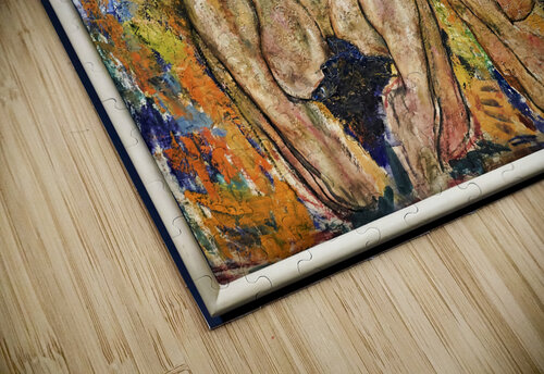 Egon Schiele - Squatting Women 1918 - Leopold Museum Vienna Austria Marco Brivio puzzle