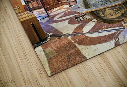 The Prunksaal center of the old imperial library inside the Austrian National Library. Vienna Austria Marco Brivio puzzle