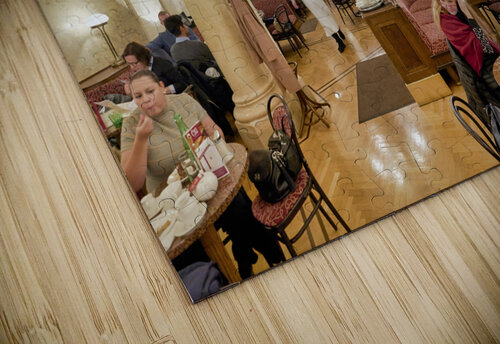 Cafe Central. Vienna Austria Marco Brivio puzzle