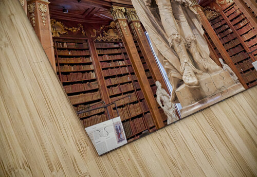 The Prunksaal center of the old imperial library inside the Austrian National Library. Vienna Austria Marco Brivio puzzle