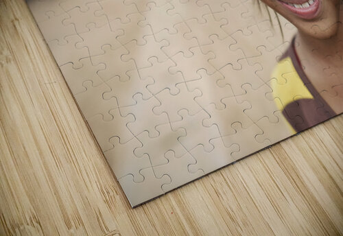 Portrait of a smiling girl in Siem Reap. Cambodia Marco Brivio puzzle