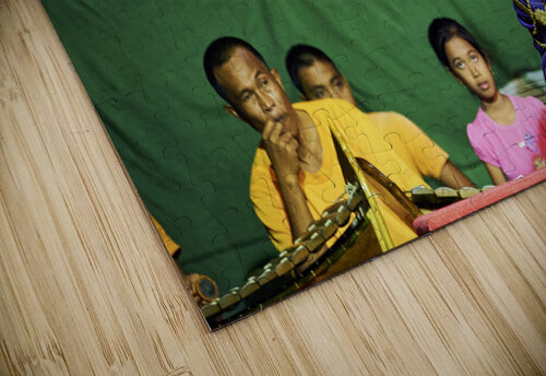 Traditional khmer dances performance in a orphanage of Siem Reap. Cambodia Marco Brivio puzzle