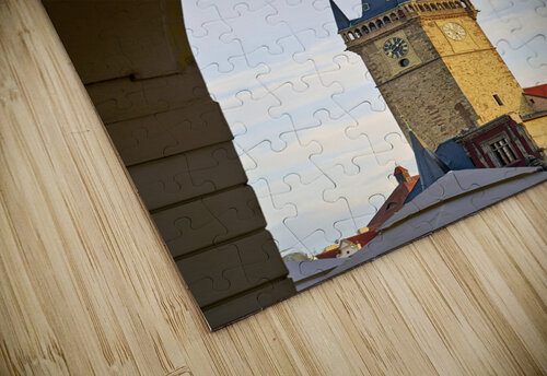 Czech Republic. Prague. The Old Town Hall in Old Town Square Marco Brivio puzzle