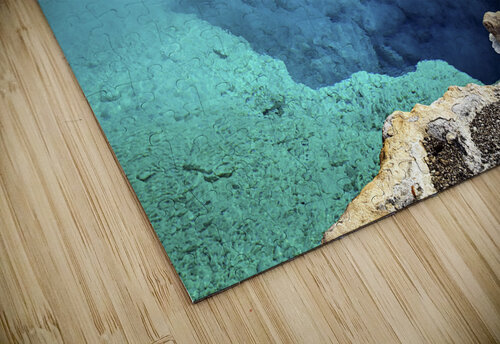 Black Sand Basin. Sapphire Pool at the Yellowstone National Park. Wyoming. USA. Marco Brivio puzzle